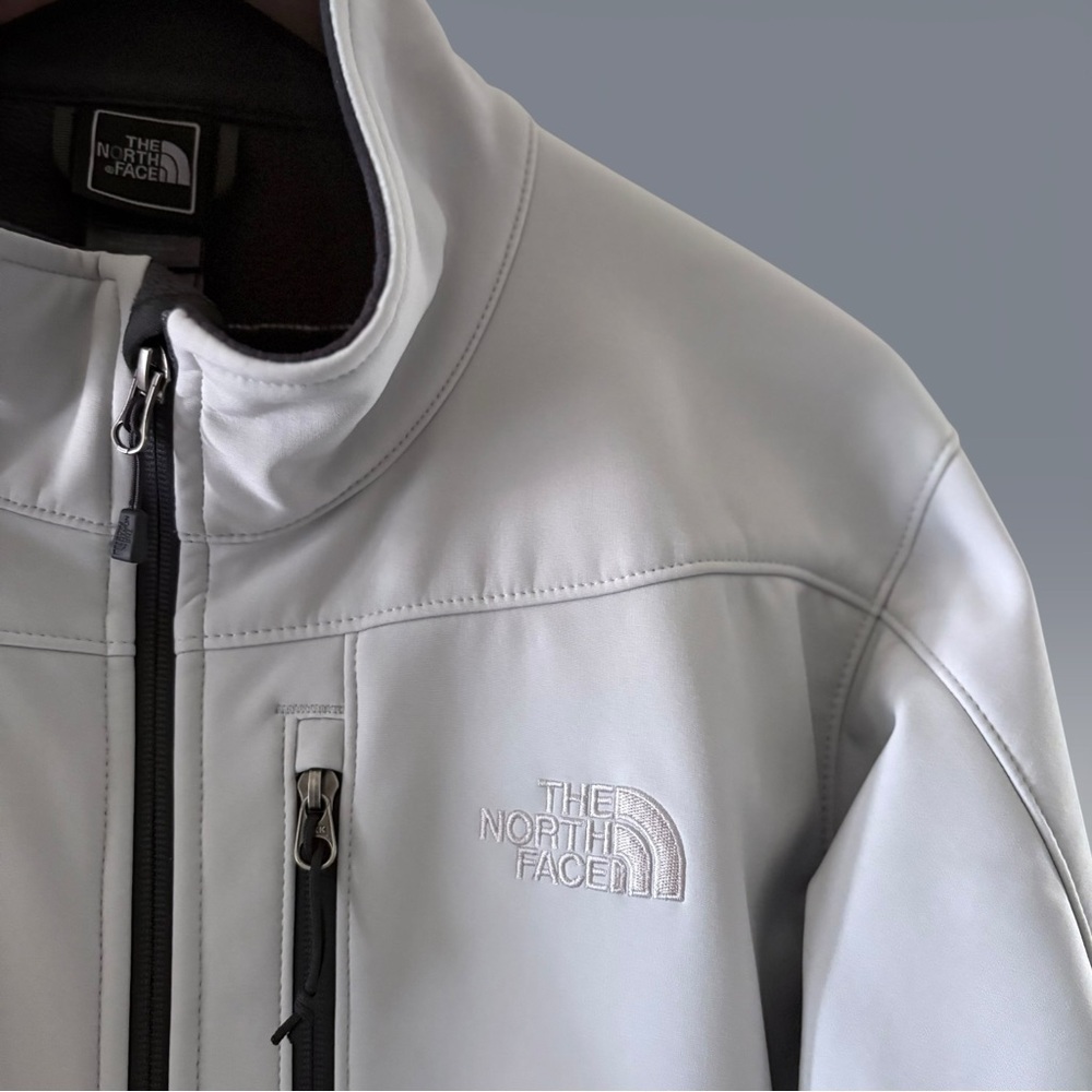 THE NORTH FACE AL5C Apex Bionic 3 Soft Shell Men’s Jacket | Silver Gray | Large - Picture 3 of 10
